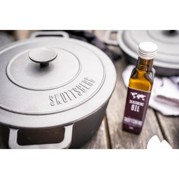 SKOTTSBERG Olej do sezonowania patelni 250 ml / 100% naturalny