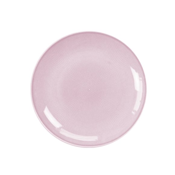 LUBIANA ETO MODERN K7 OPK Serwis obiadowy 54 el / 18 osób / różowy / porcelana ręcznie malowana