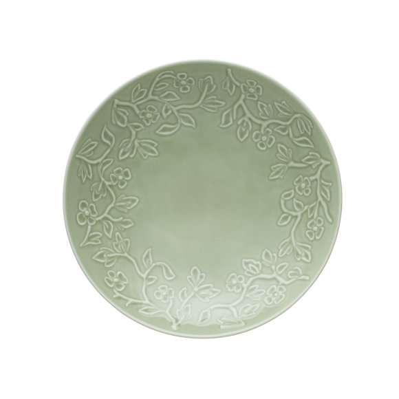 LUBIANA HANAMI KD LIMONKOWY Serwis obiadowy 90 el 18 os / zdobiona porcelana luz
