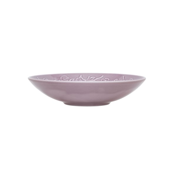 LUBIANA HANAMI KR LAWENDA Talerz głęboki 21,5 cm x 6 sztuk / zdobiona porcelana luz