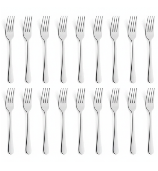 AMEFA AUSTIN Sztućce UE 18x Widelec stołowy 20,6 cm stal 18/0 