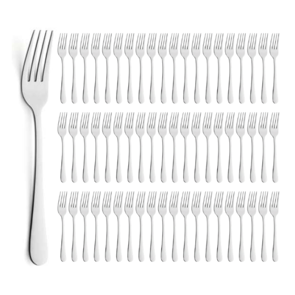 AMEFA AUSTIN Sztućce UE 60x Widelec stołowy 20,6 cm stal 18/0 