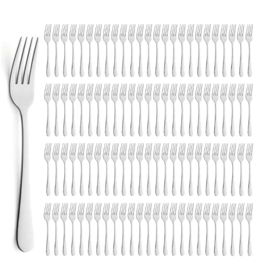 AMEFA AUSTIN Sztućce UE 100x Widelec stołowy 20,6 cm stal 18/0 