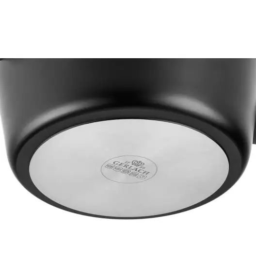 GERLACH GRANITEX Komplet 2 garnki + rondel + 3 patelnie + naleśnikowa / indukcja 