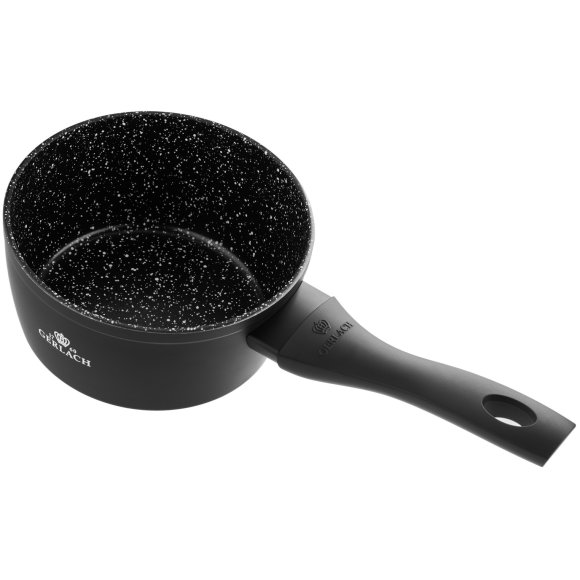 GERLACH GRANITEX Komplet 2 garnki + rondel + 3 patelnie + naleśnikowa / indukcja 