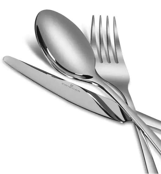 ZWIEGER ALVENA Sztućce Komplet 24 elementy dla 6 osób - stal 18/10