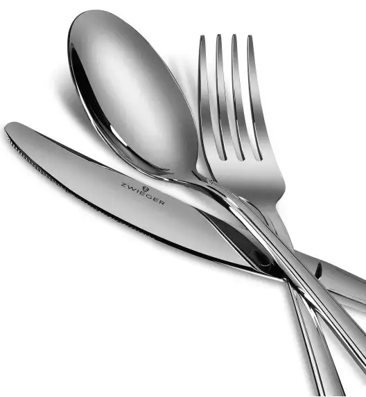 ZWIEGER MONDE Sztućce Komplet 48 elementów dla 12 osób - stal 18/10