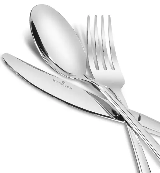 ZWIEGER MONDE Sztućce Komplet 72 elementy dla 18 osób - stal 18/10