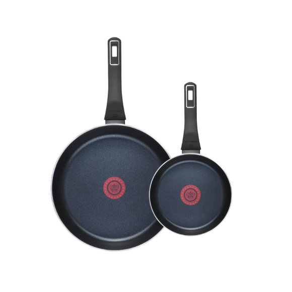 GERLACH SUPERIOR Komplet Garnki z pokrywkami 10 el + patelnie Gerlach Ambiente ThermoCoat 28, 20 cm 