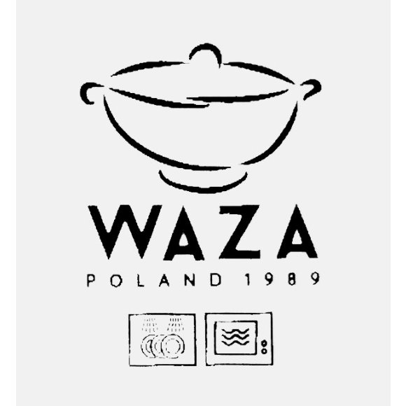 WYPRZEDAŻ! WAZA PLATYNOWA LINIA Zestaw talerzy obiadowych i głębokich / 10 el.