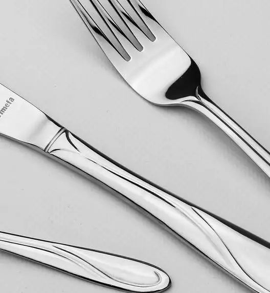 AMEFA WHISPER Sztućce UE 100x Widelec obiadowy 19,7 cm stal 18/0 LUZ