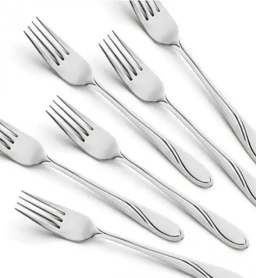 AMEFA WHISPER Sztućce UE 100x Widelec obiadowy 19,7 cm stal 18/0 LUZ