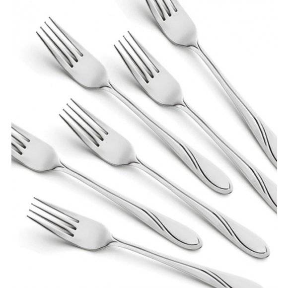 AMEFA WHISPER Sztućce UE 100x Widelec obiadowy 19,7 cm stal 18/0 LUZ