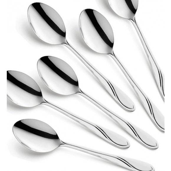 AMEFA WHISPER Sztućce UE 100x Łyżka obiadowa 19,4 cm stal 18/0 LUZ