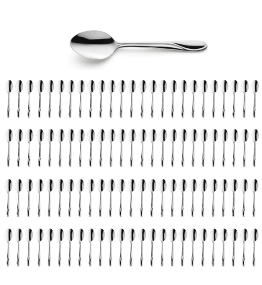 AMEFA WHISPER Sztućce UE 100x Łyżeczka do herbaty 13,6 cm stal 18/0 LUZ