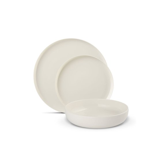 GERLACH FLOW Komplet serwis obiadowy 6 os 18 el / porcelana
