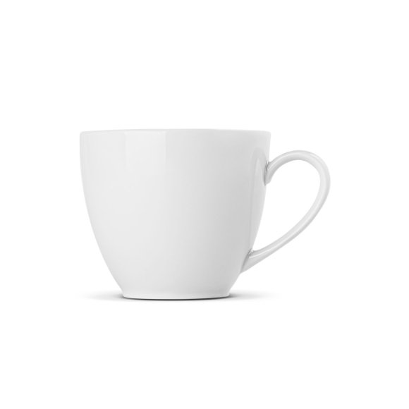 GERLACH MODERN WHITE Komplet filiżanek 185 ml ze spodkami 6 os 12 el / porcelana