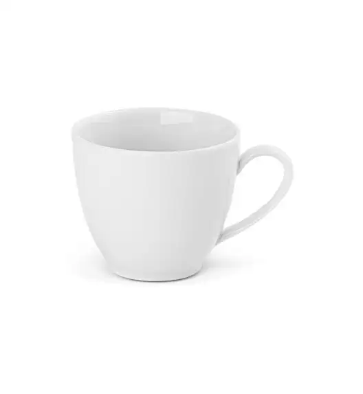 GERLACH MODERN WHITE Komplet filiżanek 185 ml ze spodkami 6 os 12 el / porcelana