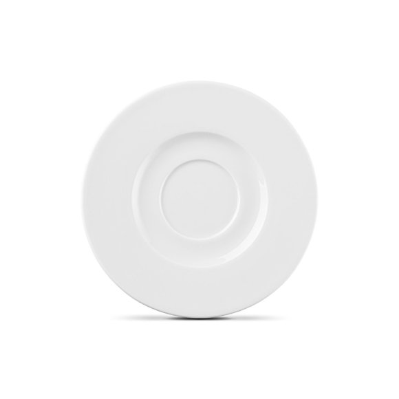 GERLACH MODERN WHITE Komplet filiżanek 185 ml ze spodkami 6 os 12 el / porcelana