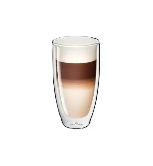 GERLACH FLOW Zestaw szklanek termicznych 350 ml 6 szt. / szkło borokrzemowe