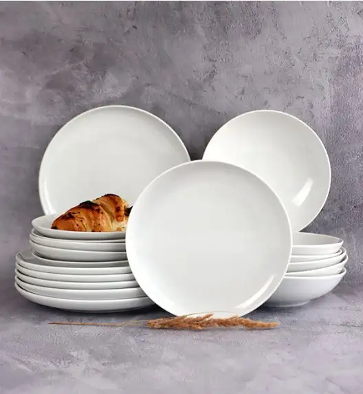 WYPRZEDAŻ! DOMINO KAHLA K-A Komplet 6 talerzy dla 2 osób / porcelana