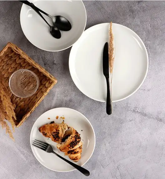 WYPRZEDAŻ! DOMINO KAHLA K-A Komplet 6 talerzy dla 2 osób / porcelana
