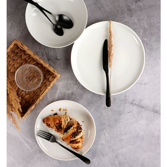 WYPRZEDAŻ! DOMINO KAHLA K-A Komplet 6 talerzy dla 2 osób / porcelana