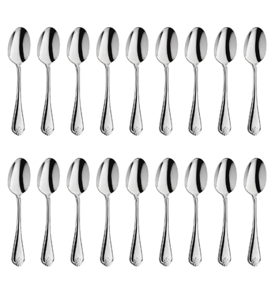 AMEFA DUKE Sztućce UE 18x Łyżka obiadowa 19,7 cm luzem stal 18/10 RETRO STYL