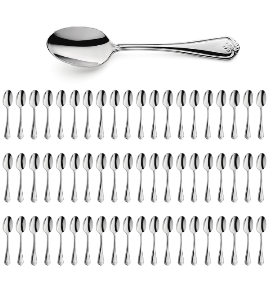 AMEFA DUKE Sztućce UE 60x Łyżka obiadowa 19,7 cm luzem stal 18/10 RETRO STYL