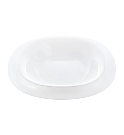 LUMINARC CARINE WHITE Serwis obiadowy 36 el dla 12 os / szkło