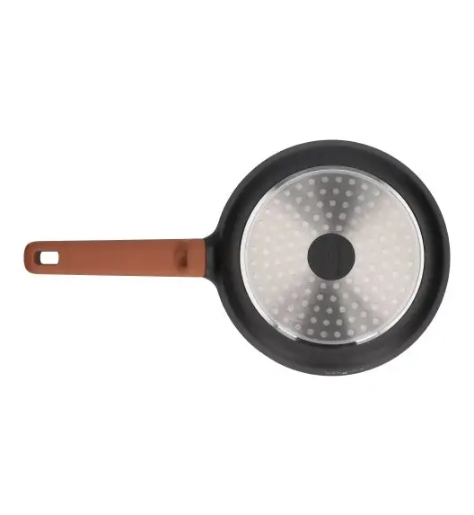 ZWIEGER VERDI Komplet 3 garnków z pokrywkami + 2 patelnie 20, 28 cm / powłoka nieprzywierająca
