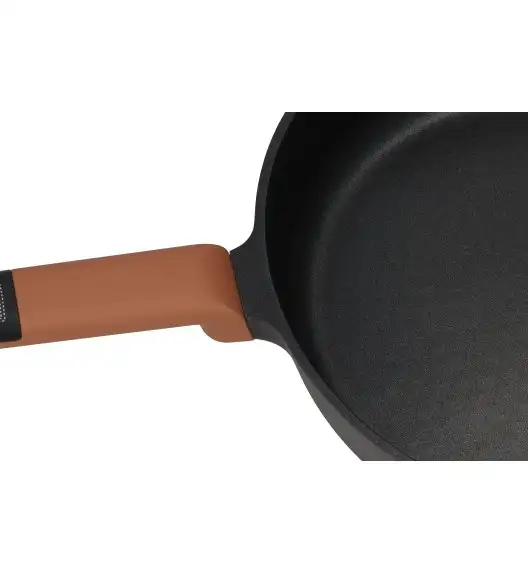 ZWIEGER VERDI Patelnia 28 cm + pokrywka uniwersalna / powłoka nieprzywierająca