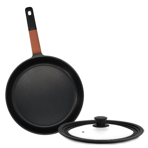 ZWIEGER VERDI Patelnia 28 cm + pokrywka 3w1 / powłoka nieprzywierająca