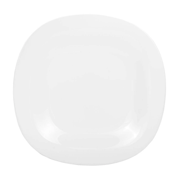 LUMINARC CARINE WHITE 18x Talerz deserowy 19,5 cm | szkło hartowane