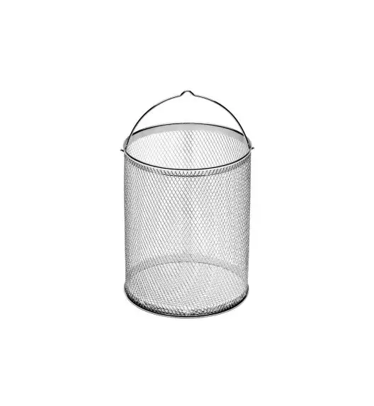 GERLACH AMBIENTE Garnek wysoki 4 l z sitkiem i pokrywką 16 cm / stal nierdzewna