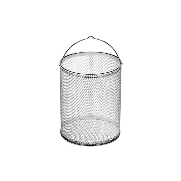 GERLACH AMBIENTE Garnek wysoki 4 l z sitkiem i pokrywką 16 cm / stal nierdzewna