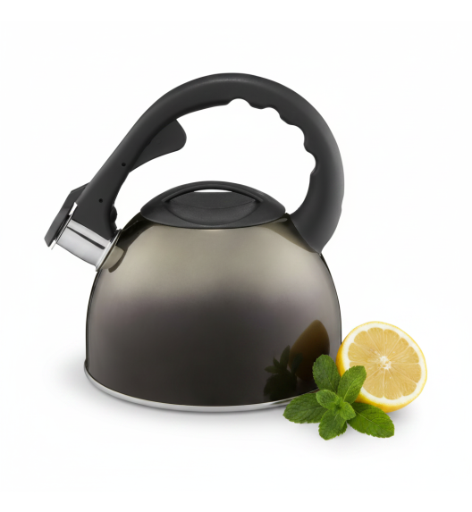 AMBITION OMBRE GREY Czajnik z gwizdkiem 1,75 l / indukcja