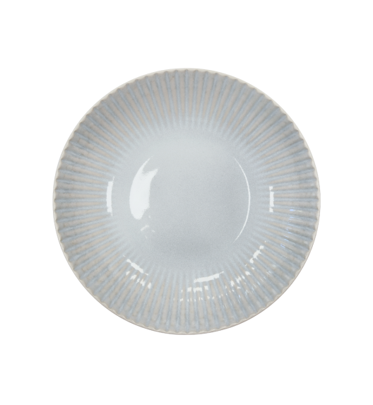LUBIANA DAISY STONEWARE PERŁOWY | Serwis obiadowy 54 elementów dla 18 osób | kolor błękitny