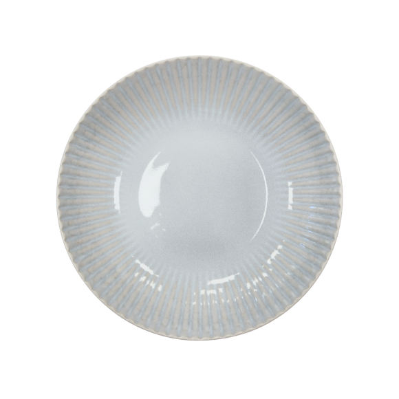 LUBIANA DAISY STONEWARE PERŁOWY | Serwis obiadowy 54 elementów dla 18 osób | kolor błękitny