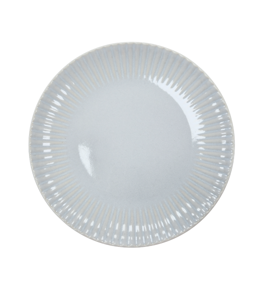 LUBIANA DAISY STONEWARE PERŁOWY | Serwis obiadowy 54 elementów dla 18 osób | kolor błękitny
