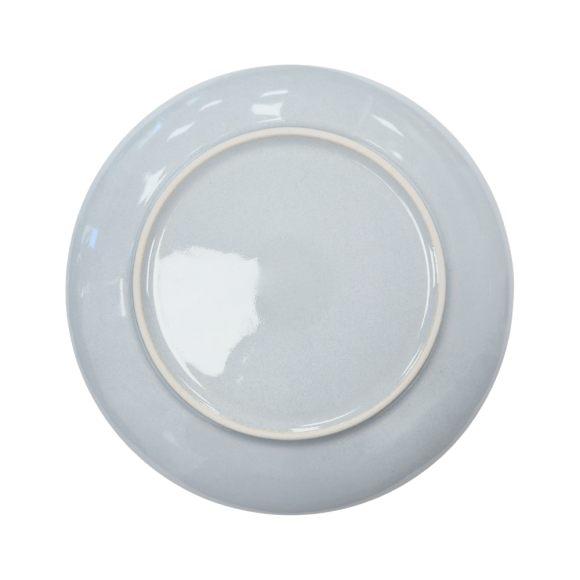 LUBIANA DAISY STONEWARE PERŁOWY | Serwis obiadowy 54 elementów dla 18 osób | kolor błękitny