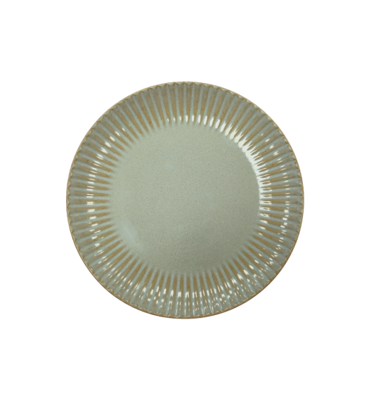 LUBIANA DAISY STONEWARE EUKALIPTUS | Serwis obiadowy 54 elementy dla 18 osób | kolor zielony