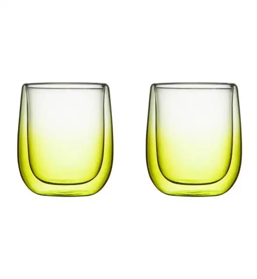 AMBITION OMBRE Komplet 2 szklanek termicznych 350 ml / zielone
