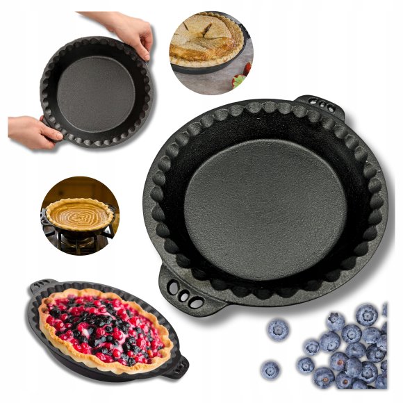 HAGE Forma żeliwna do tarty 26 cm