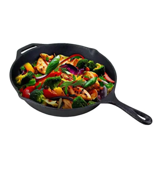 HAGE Patelnia żeliwna 26,5 cm z uchem Cast Iron