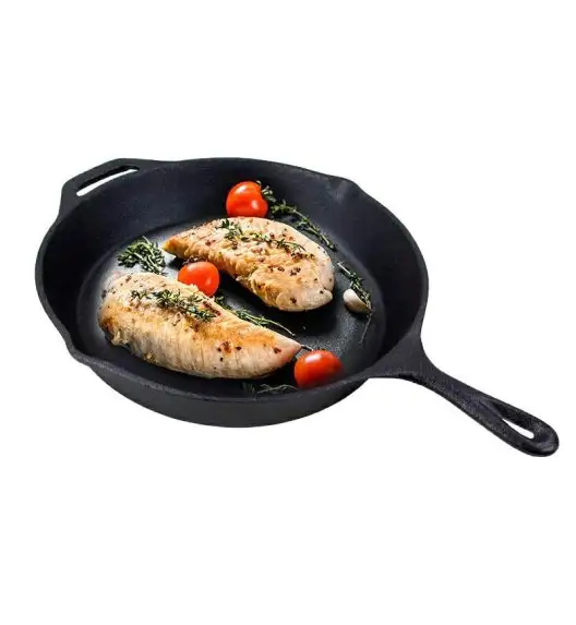 HAGE Patelnia żeliwna 31 cm z uchem Cast Iron