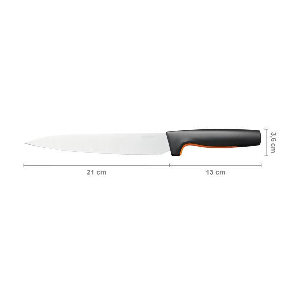 FISKARS FUNCTIONAL FORM Komplet 7 noży kuchennych luzem + Ostrzałka EDGE