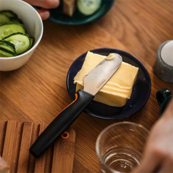 FISKARS FUNCTIONAL FORM Komplet 7 noży kuchennych luzem + Ostrzałka EDGE