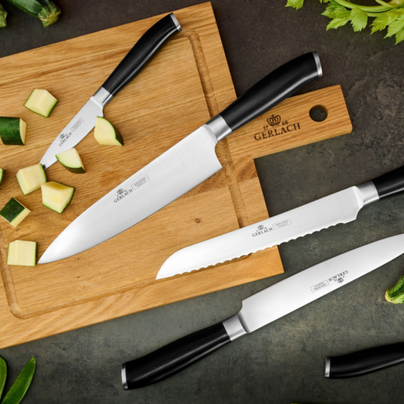 GERLACH DECO BLACK 991A Nóż do jarzyn 3,5'' (8,75 cm) w pudełku