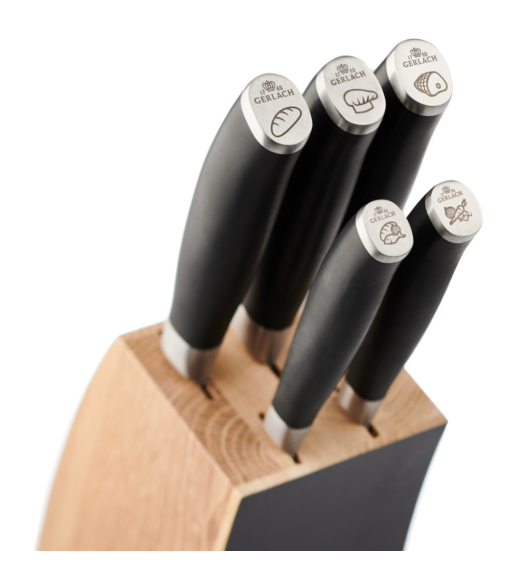 GERLACH DECO BLACK 991A Nóż kuchenny, uniwersalny 5'' (12,5 cm) w pudełku